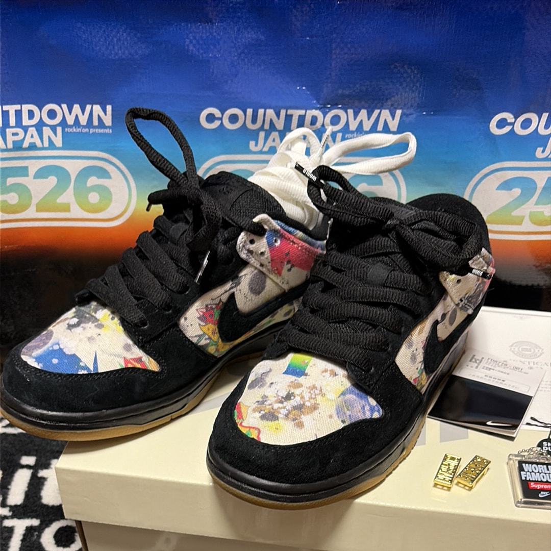 Supreme × Nike SB Dunk Low "Rammellzee"