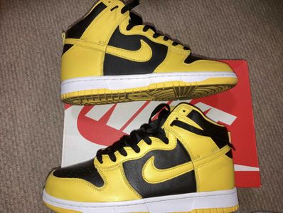Nike Dunk High "Black/Varsity Maize"