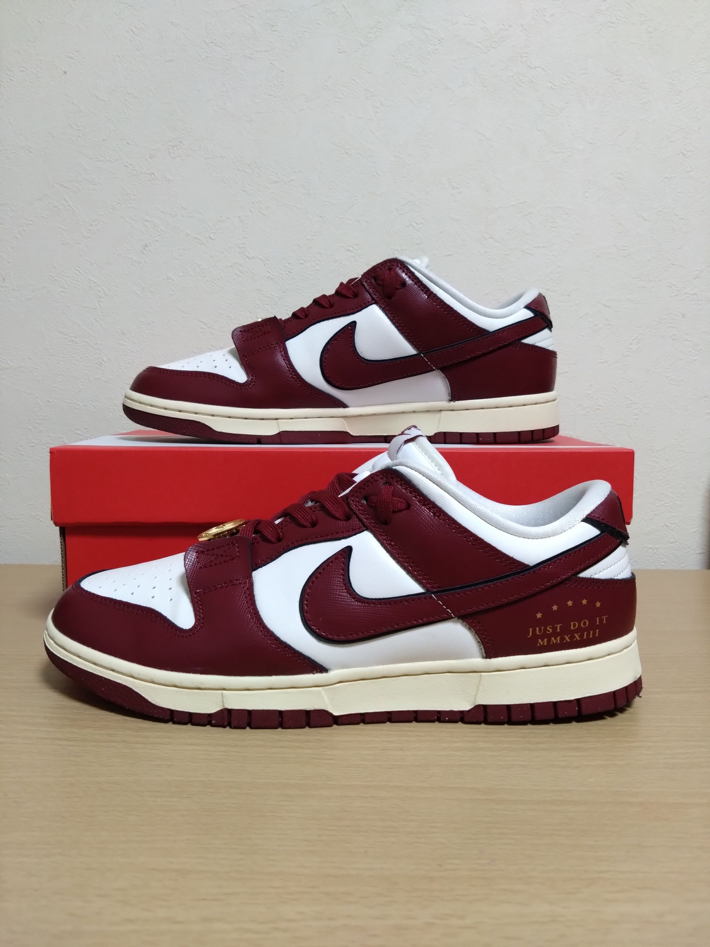 Nike Women's Dunk Low SE Just Do It "Team Red"