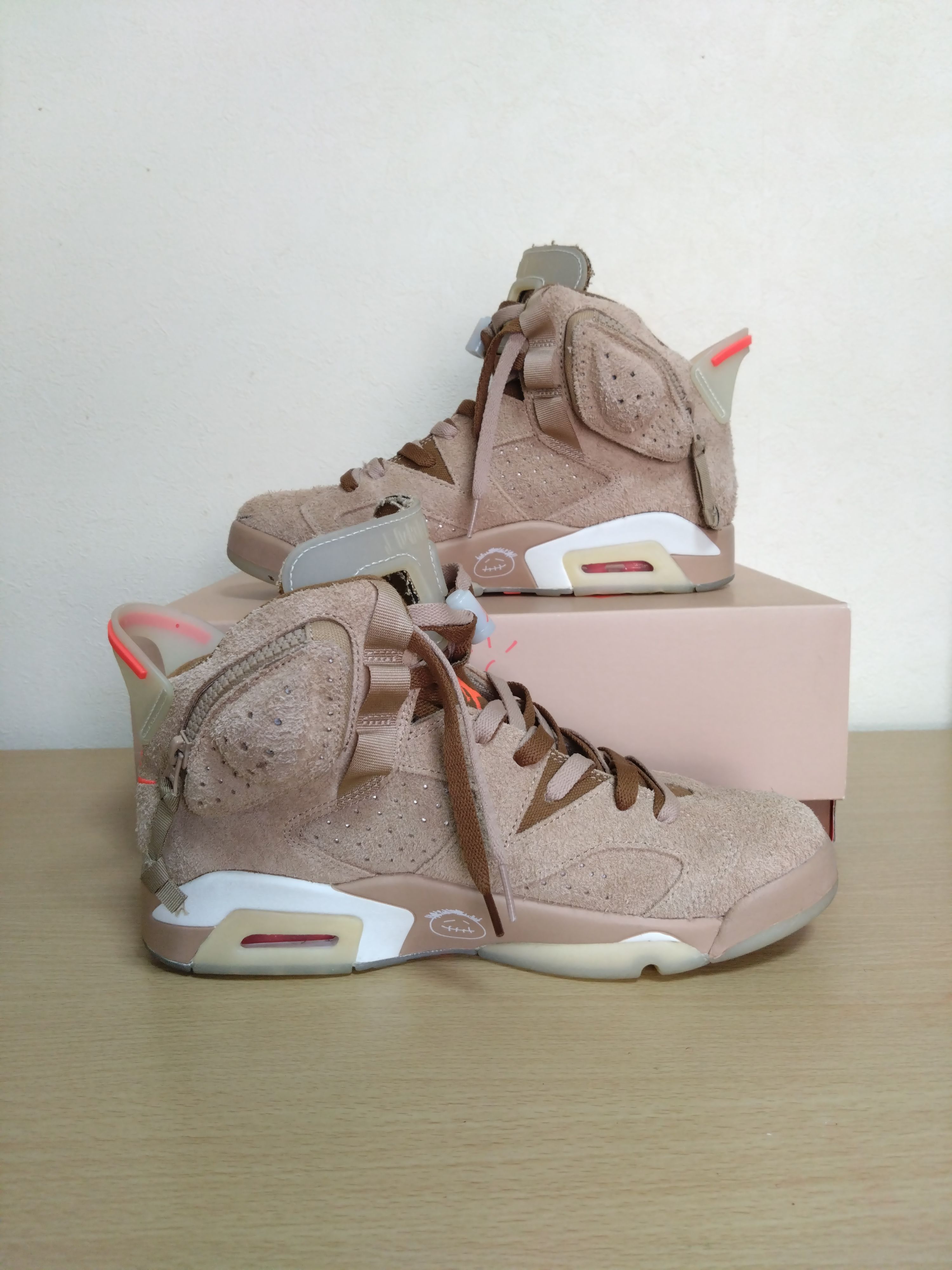 Travis Scott × Nike Air Jordan 6 "British Khaki"