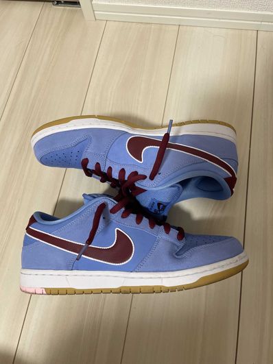 Nike SB Dunk Low Pro "Philadelphia Phillies/Valor Blue and Team Maroon"