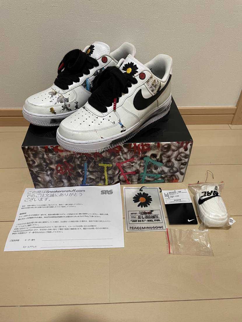 PEACEMINUSONE × Nike Air Force 1 Low "Para-noise/White/Black" / G-DRAGON