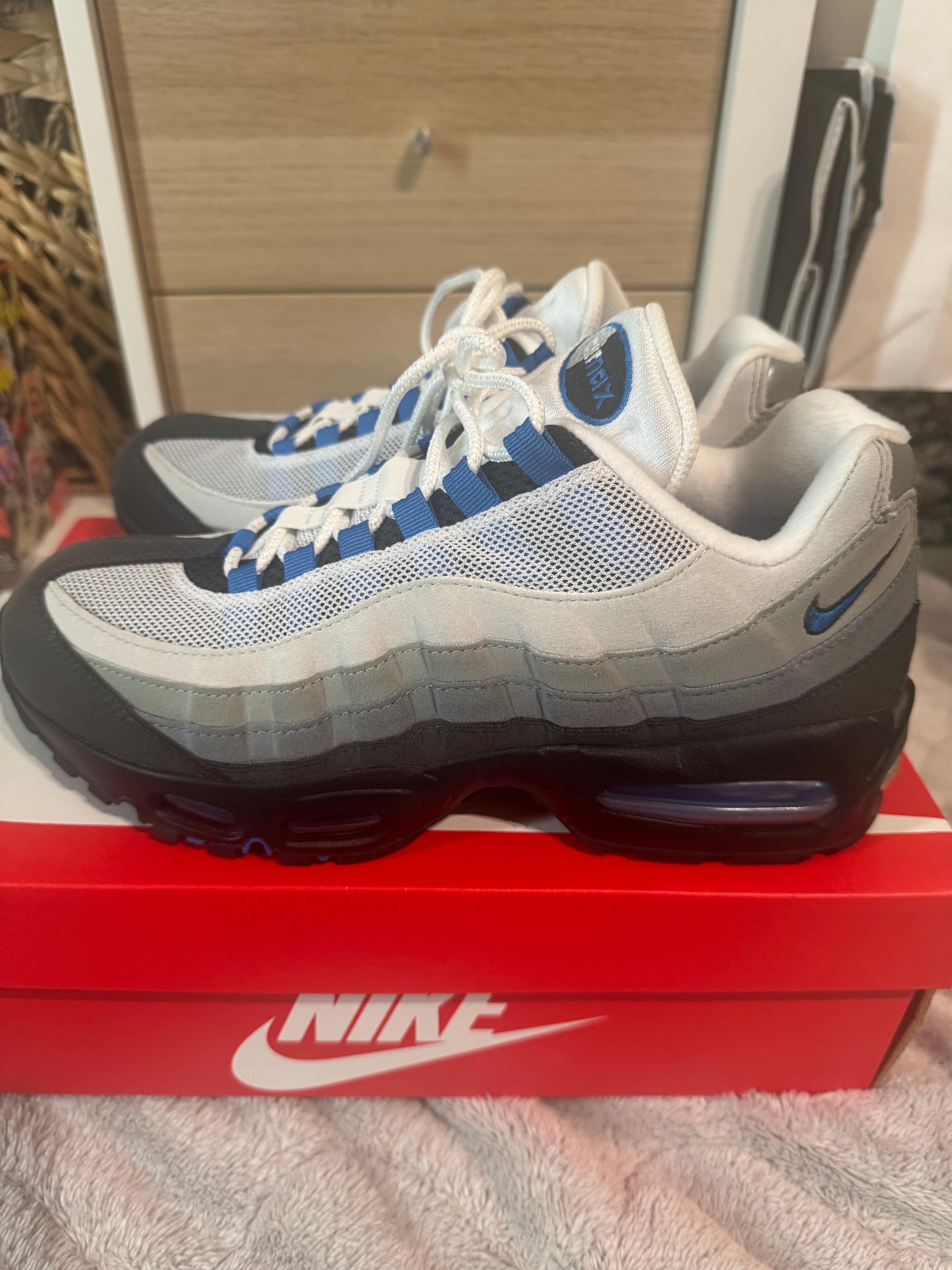 ナイキ エアマックス95 OG ビッグバブル "クールグレー/ブルースパーク"