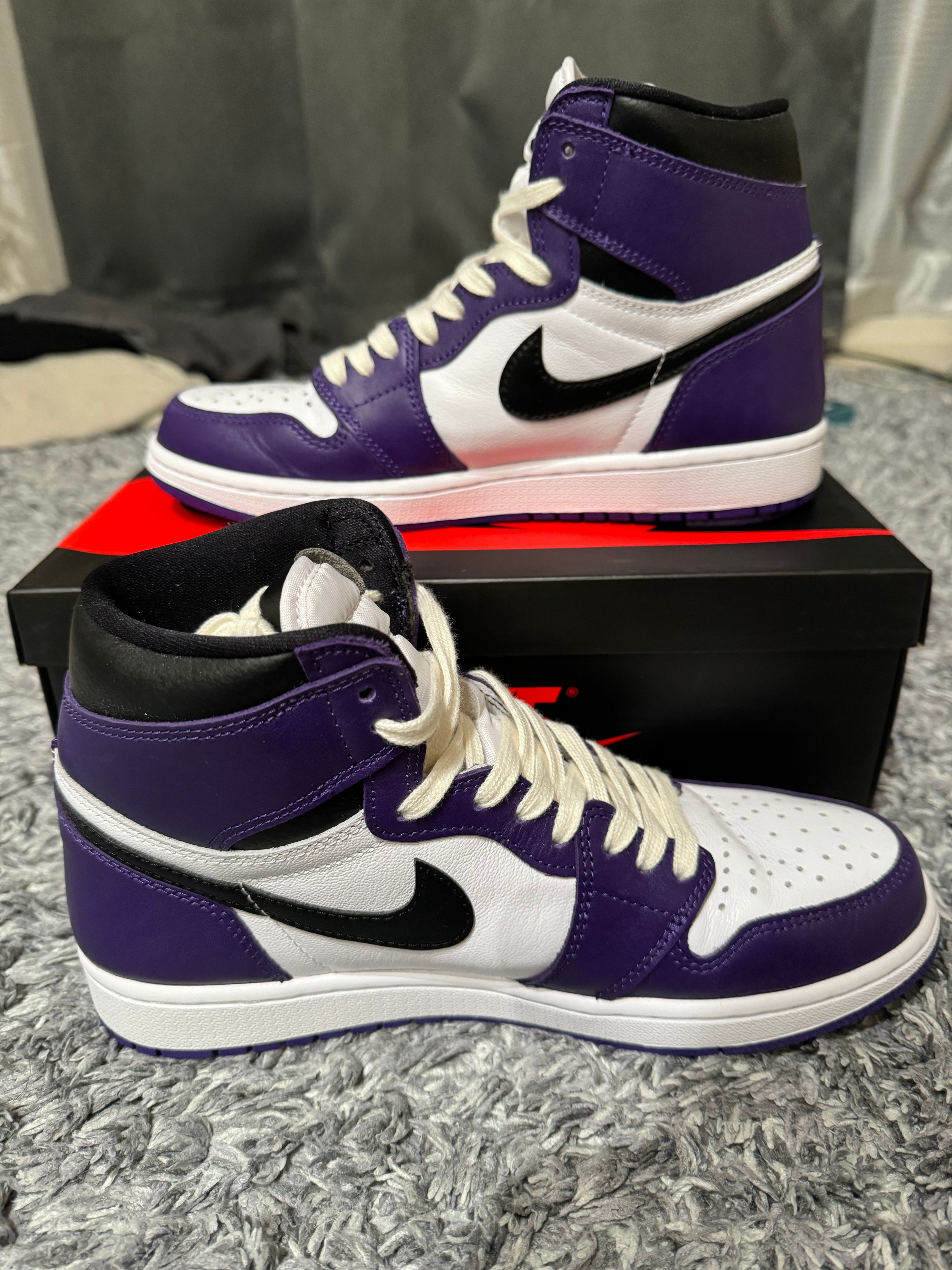 Nike Air Jordan 1 Retro High OG "Court Purple White/Black" (2020)