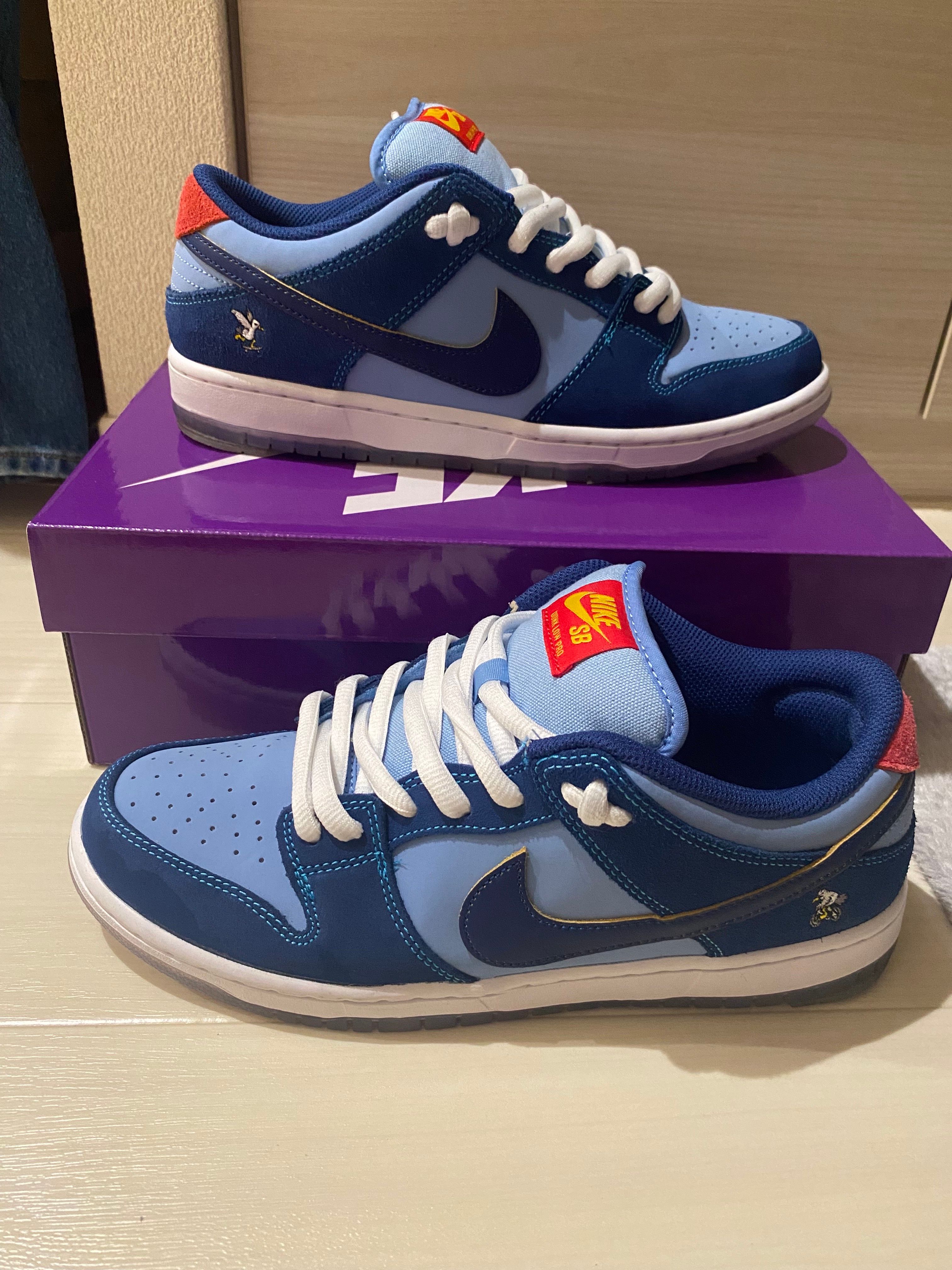 Why So Sad? × Nike SB Dunk Low "Coastal Blue/Speed Yellow-University Red"