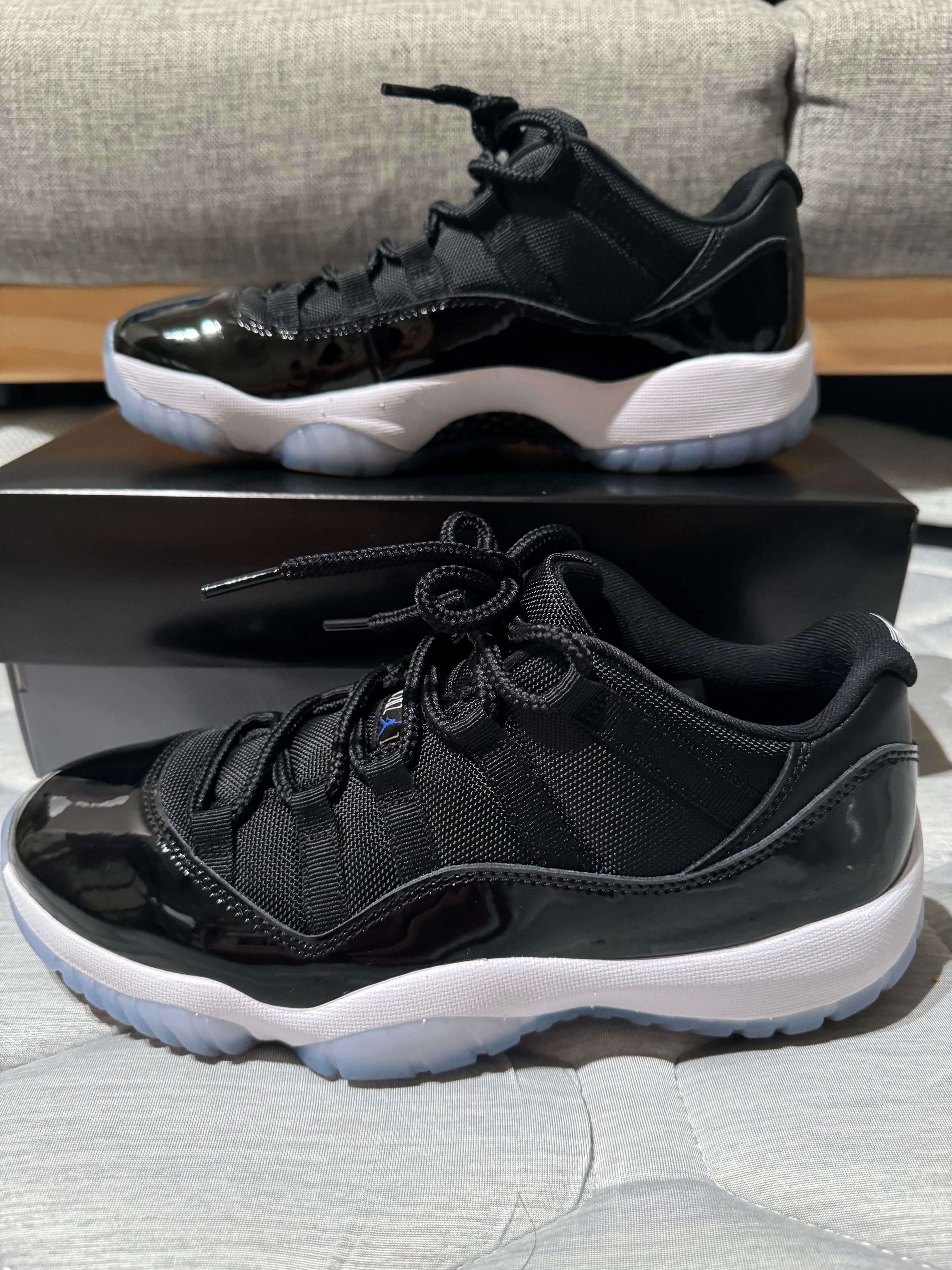 Nike Air Jordan 11 Retro Low "Black and Varsity Royal/Space Jam"