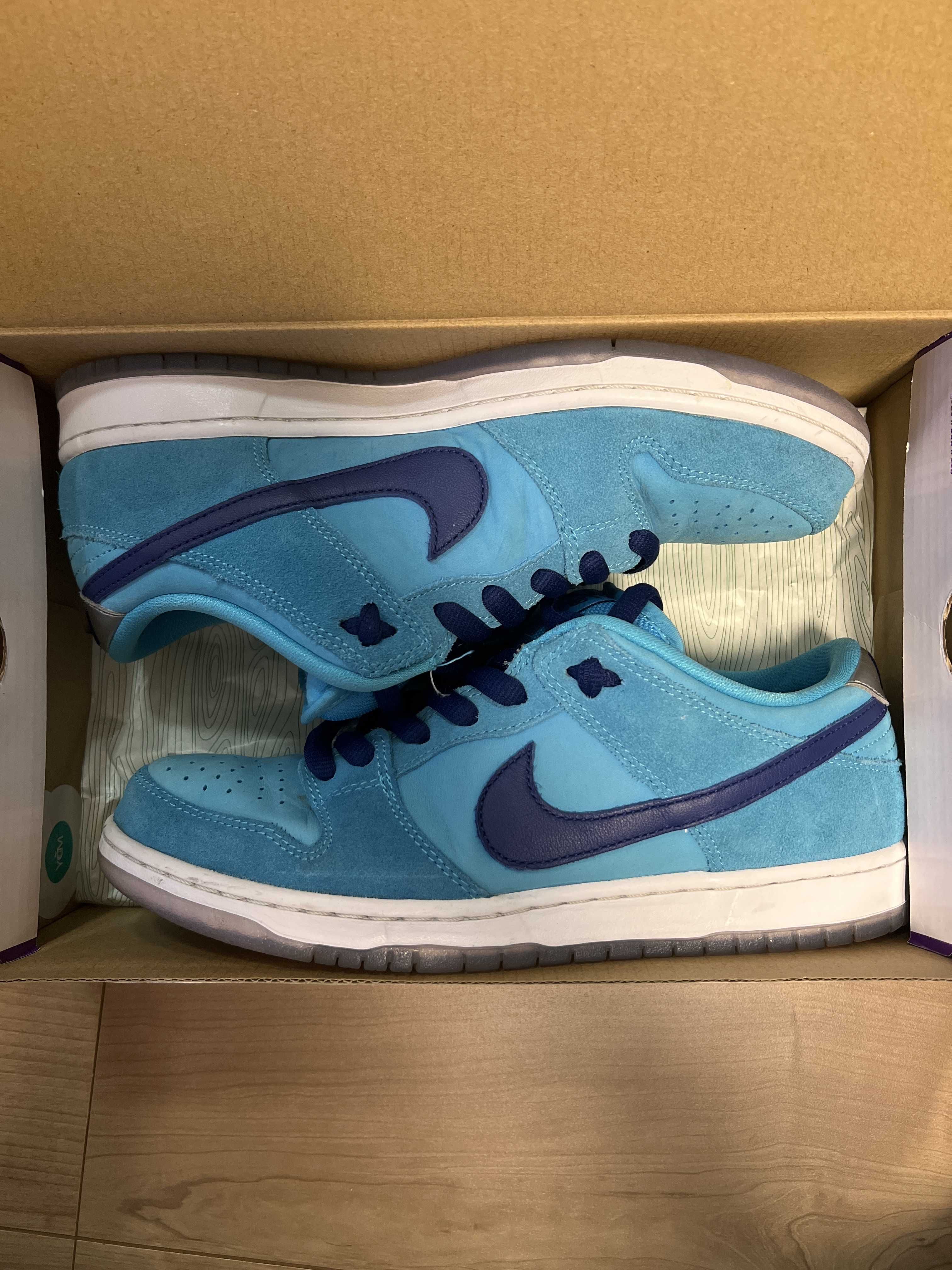 Nike SB Dunk Low Pro "Blue Fury/Deep Royal Blue"