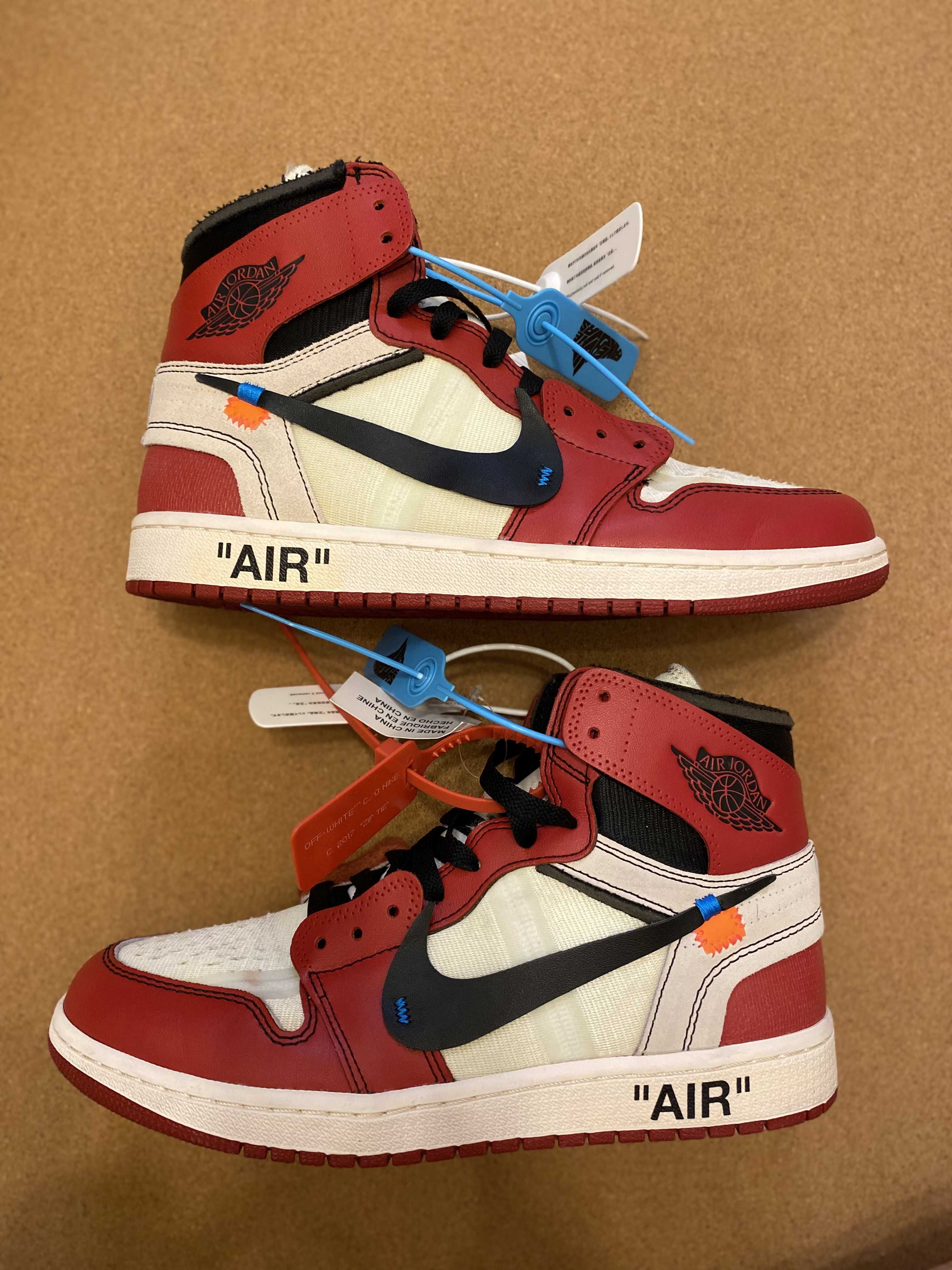 Off-White × Nike Air Jordan 1 Retro High The Ten "Chicago"