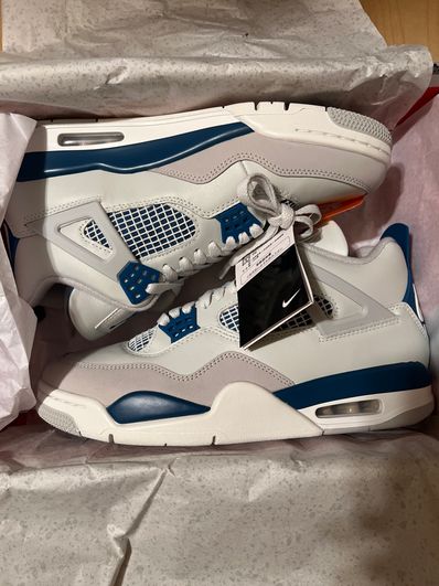 Nike Air Jordan 4 Retro "Industrial Blue"