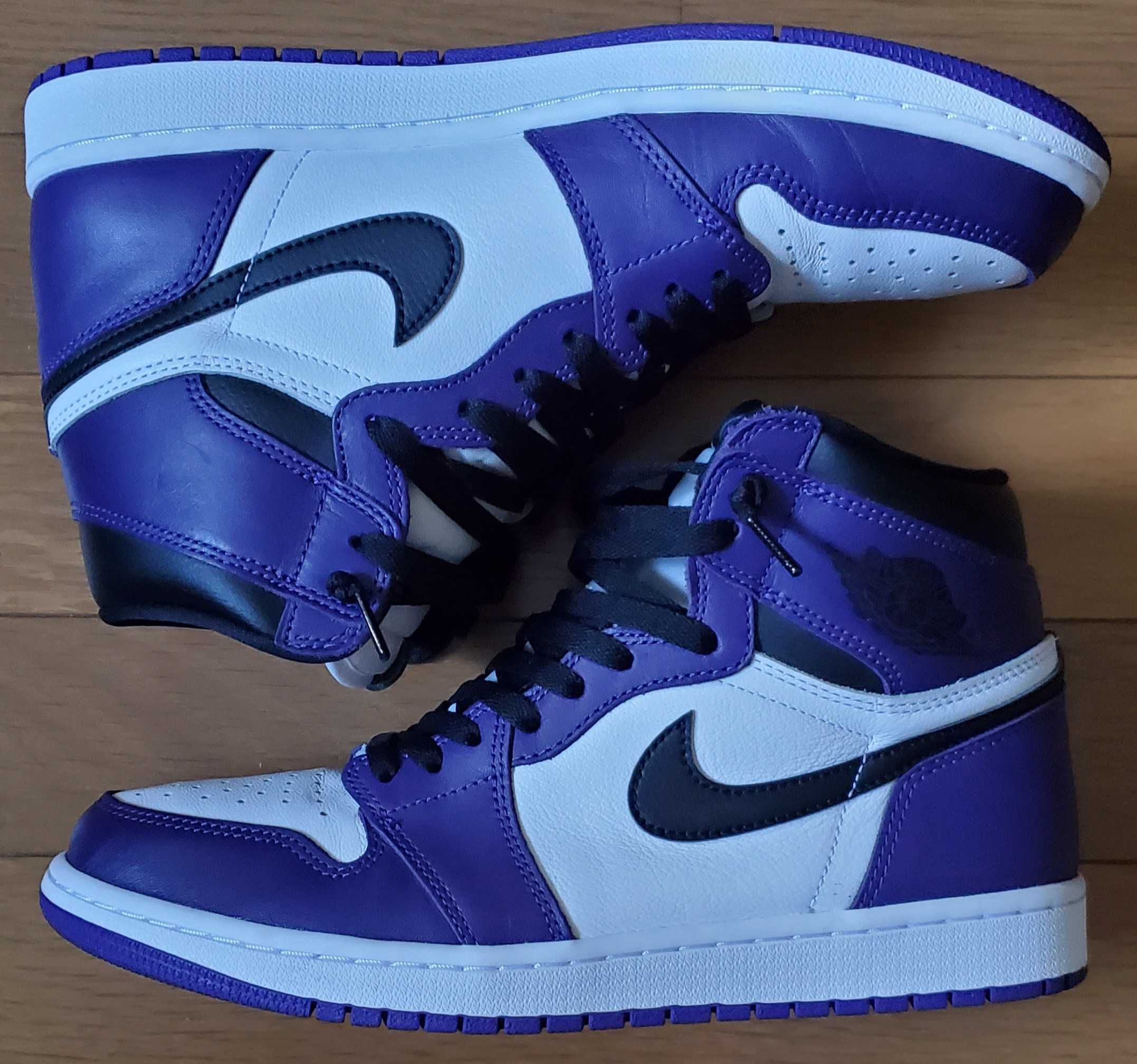 Nike Air Jordan 1 Retro High OG "Court Purple White/Black" (2020)