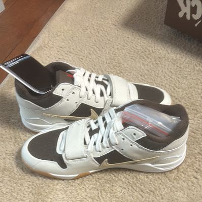 Travis Scott × Nike Jordan Jumpman Jack TR "Sail and Dark Mocha"