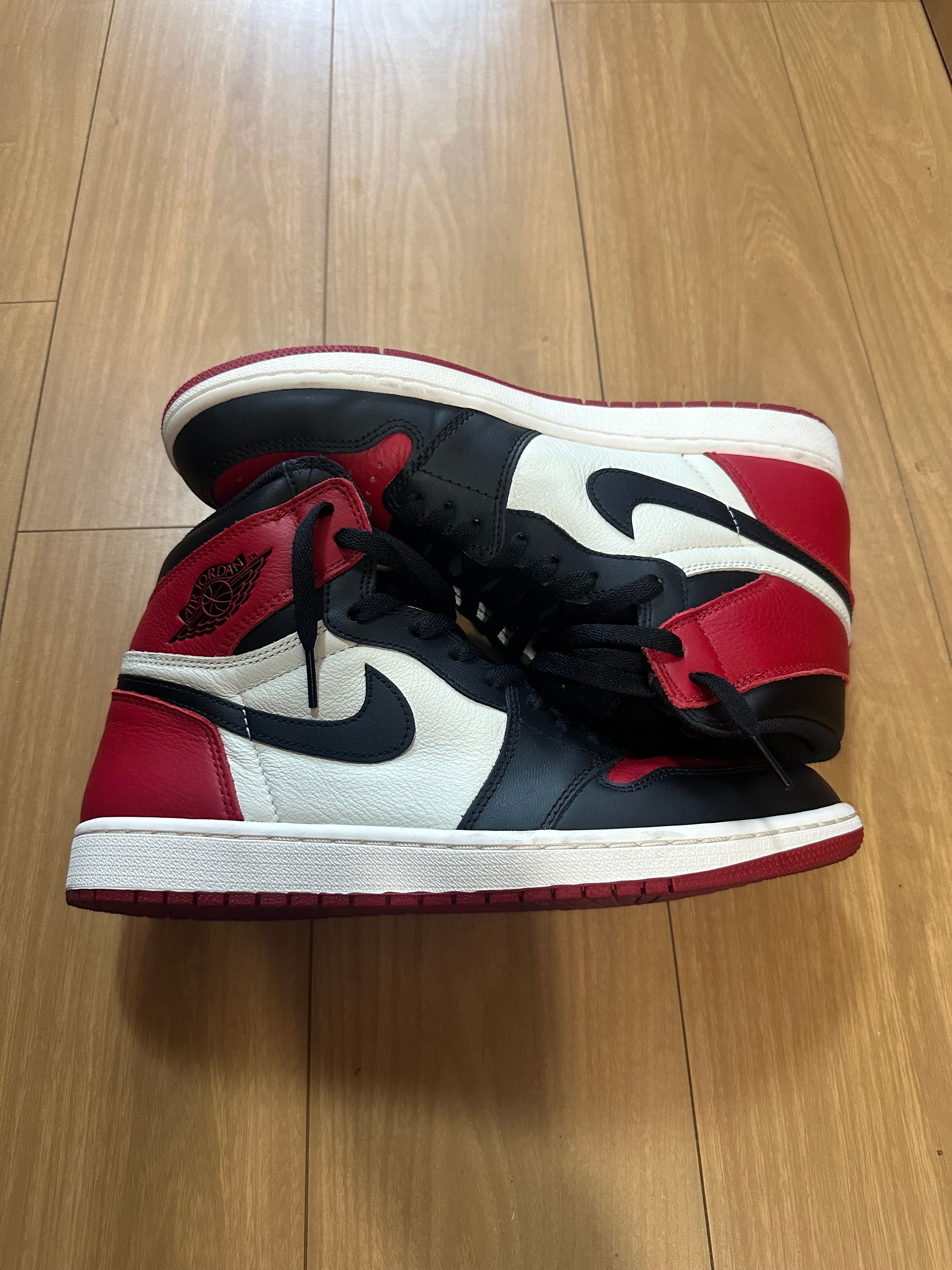 Nike Air Jordan 1 Retro High OG "Bred Toe"