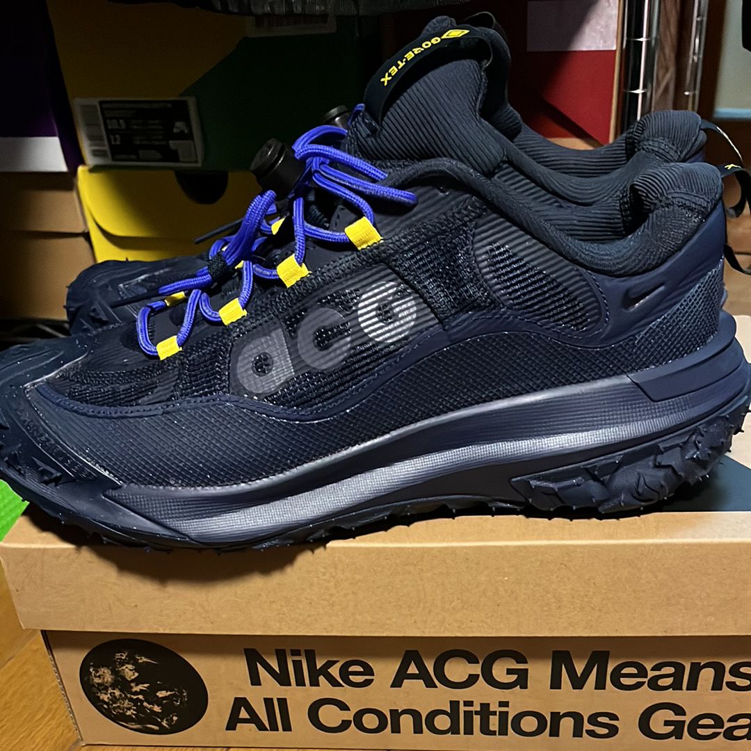 Nike ACG Mountain Fly 2 Low GORE-TEX "Dark OF Obsidian/Midnight Navy/Persian Violet/Light Carbon"