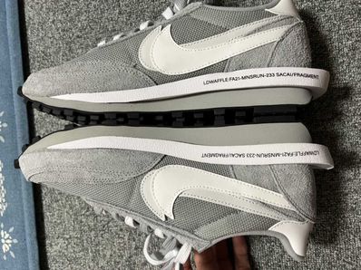 Fragment × sacai × Nike LD Waffle "Light Smoke Grey"