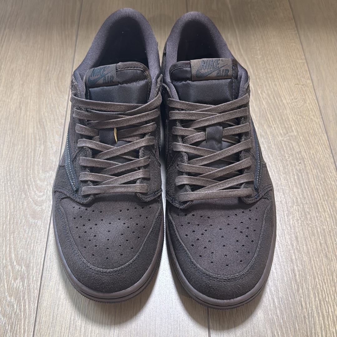 Travis Scott × Nike Air Jordan 1 Low OG SP "Velvet Brown and Dark Mocha"
