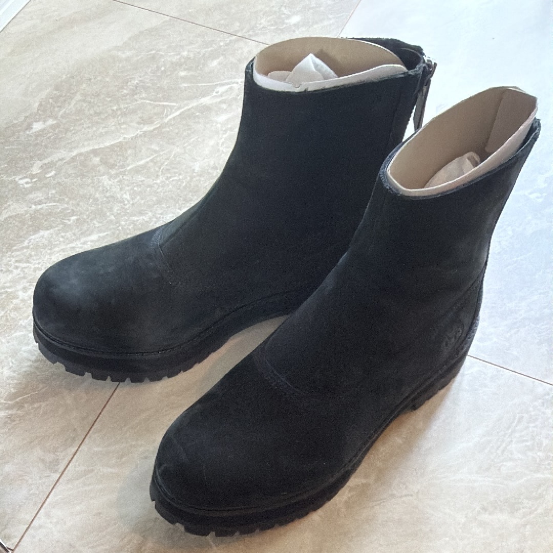 White Mountaineering × Timberland Mid Zip Up Boots "Black"