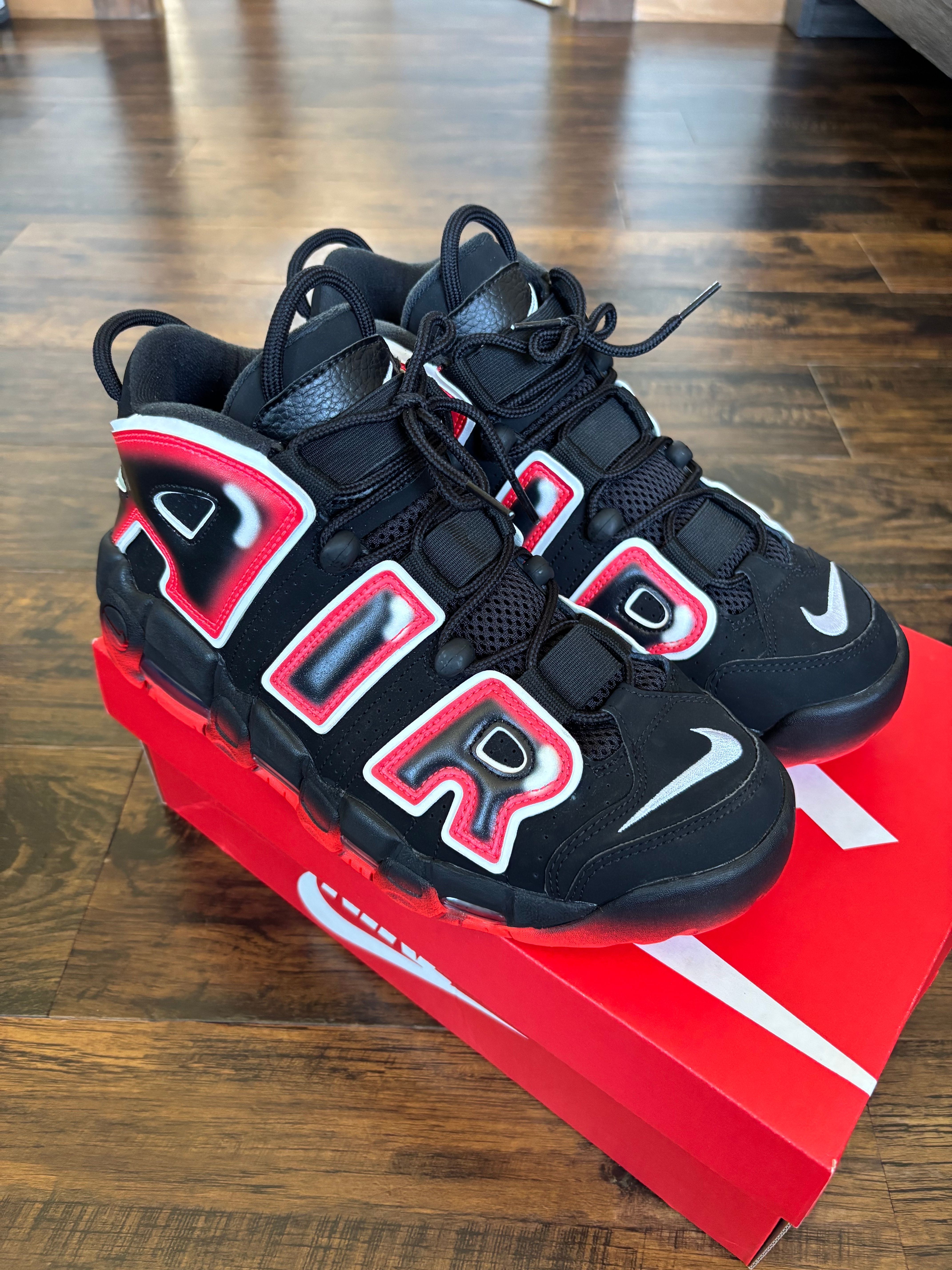 NIKE AIR MORE UPTEMPO "LASER CRIMSON"