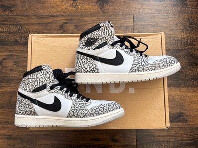 Nike Air Jordan 1 High OG "White Cement/Safari"