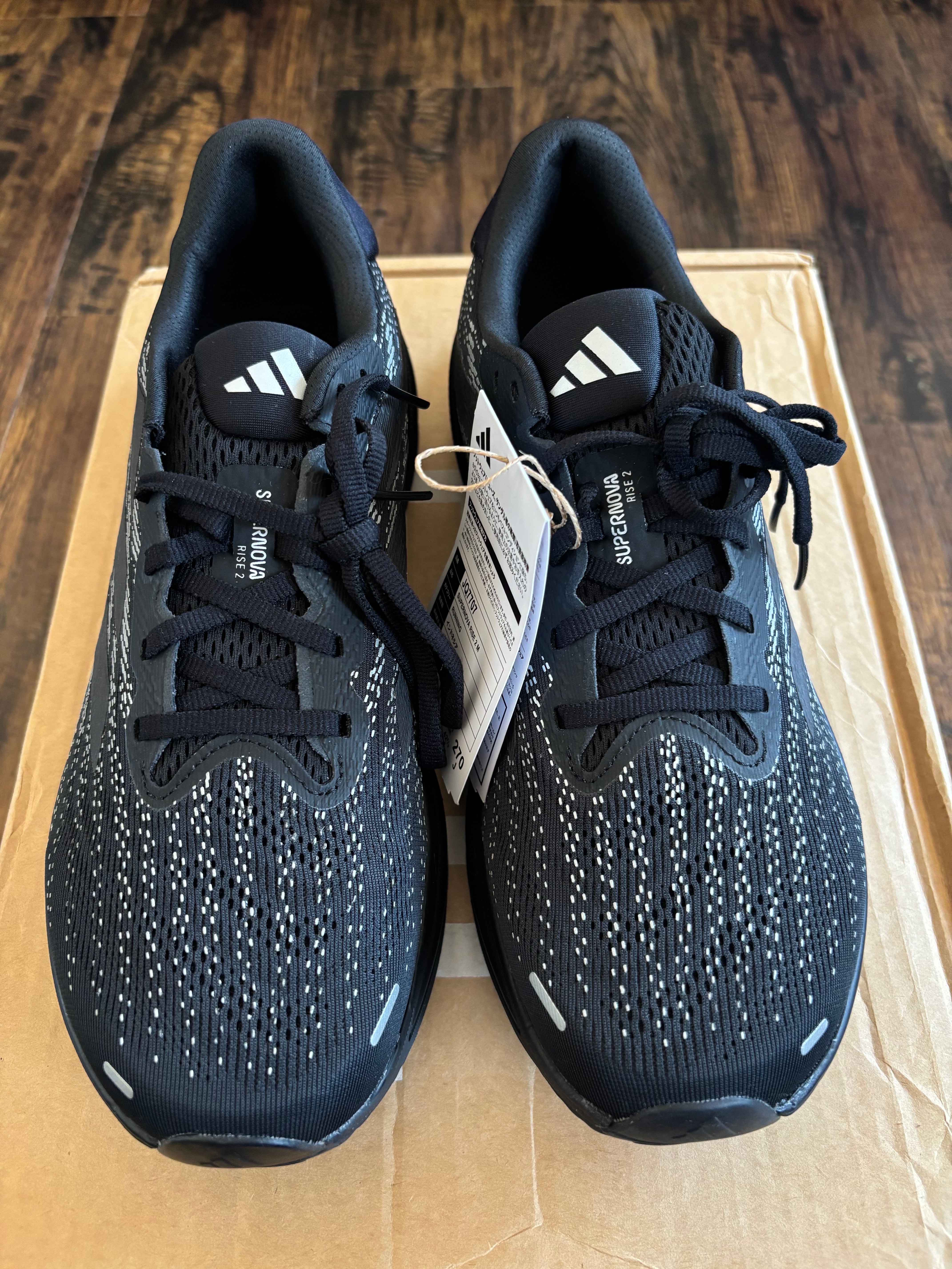 adidas Supernova Rise 2 "Core Black/Silver Metallic"