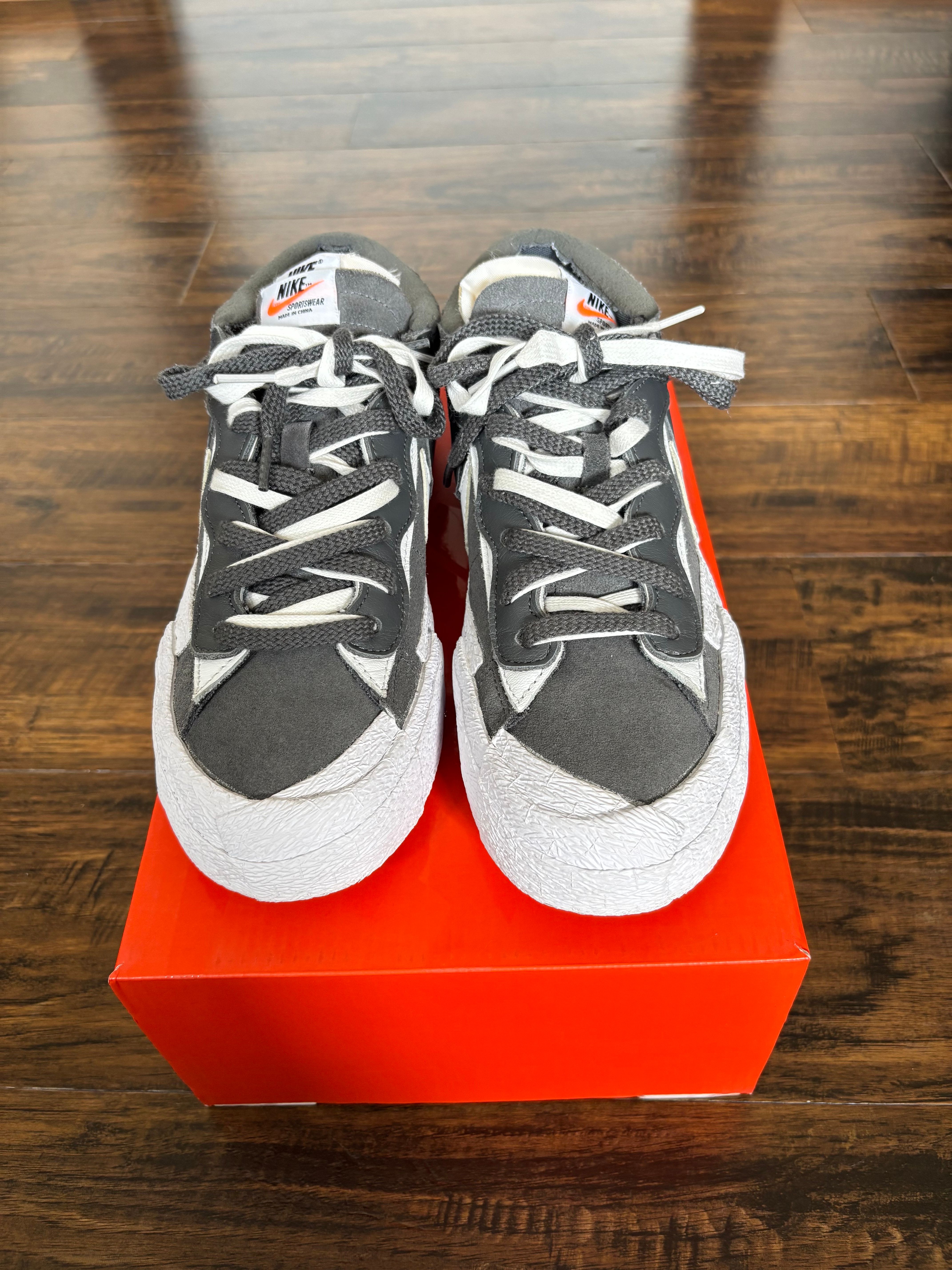 Sacai × Nike Blazer Low "Iron Grey"