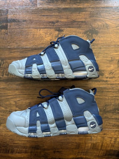 Nike Air More Uptempo '96 "Cool Grey/White/Midnight Navy"
