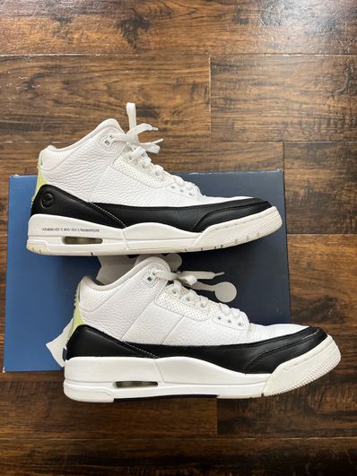 Fragment × Nike Air Jordan 3 "White/Black"
