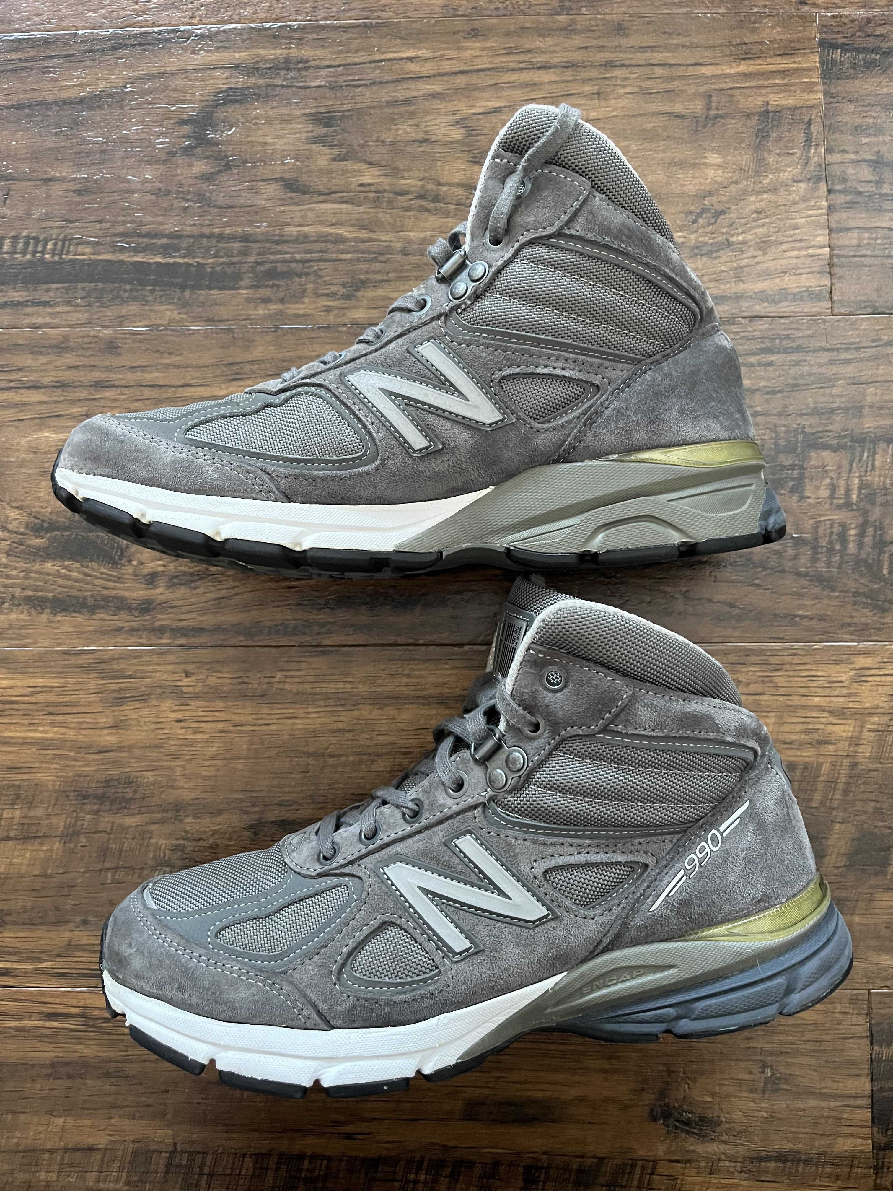 New Balance 990V4 Mid Made in USA "Grey"