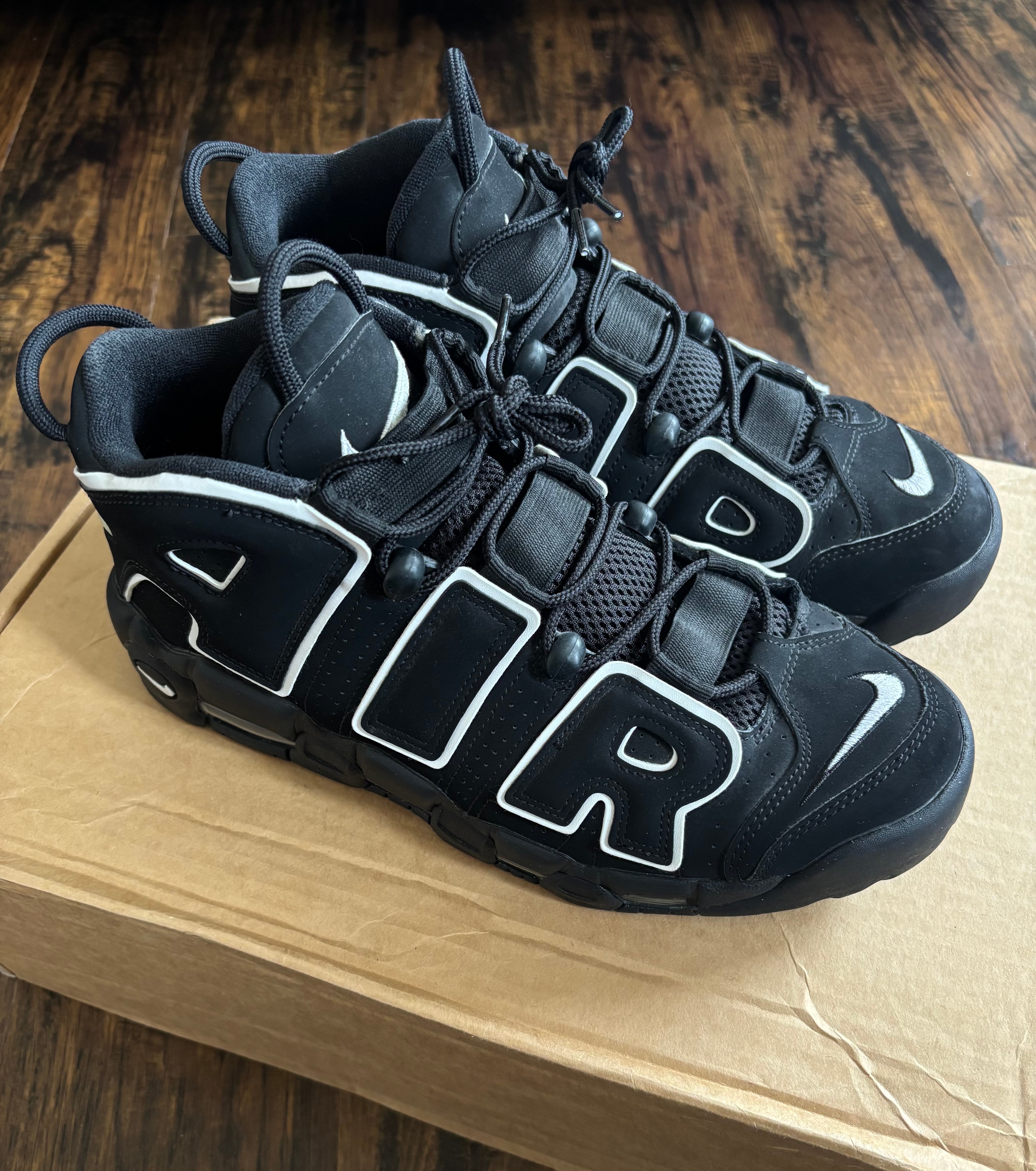 Nike Air More Uptempo "Black/White"(2020)