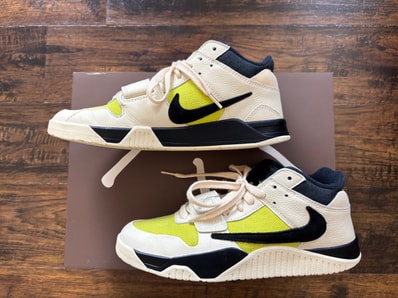 Travis Scott × Nike Jordan Jumpman Jack TR CJ1 T-Rexx "Bright Cactus"