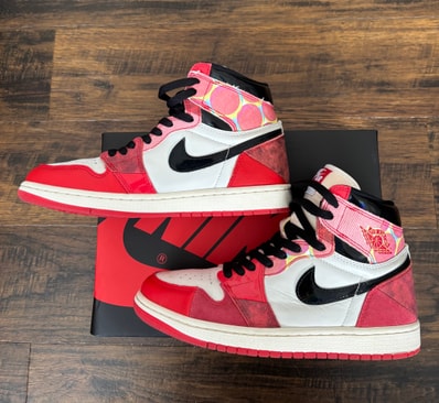 Spider-Man × Nike Air Jordan 1 Retro High OG SP "Spider-Man: Across the Spider-Verse/University Red"