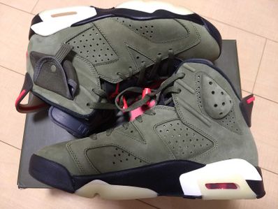 Travis Scott × Nike Air Jordan 6 Retro "Medium Olive"