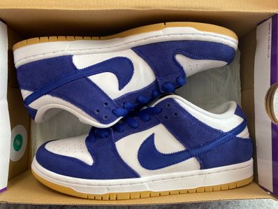 Nike SB Dunk Low "Los Angeles Dodgers/Deep Royal Blue"