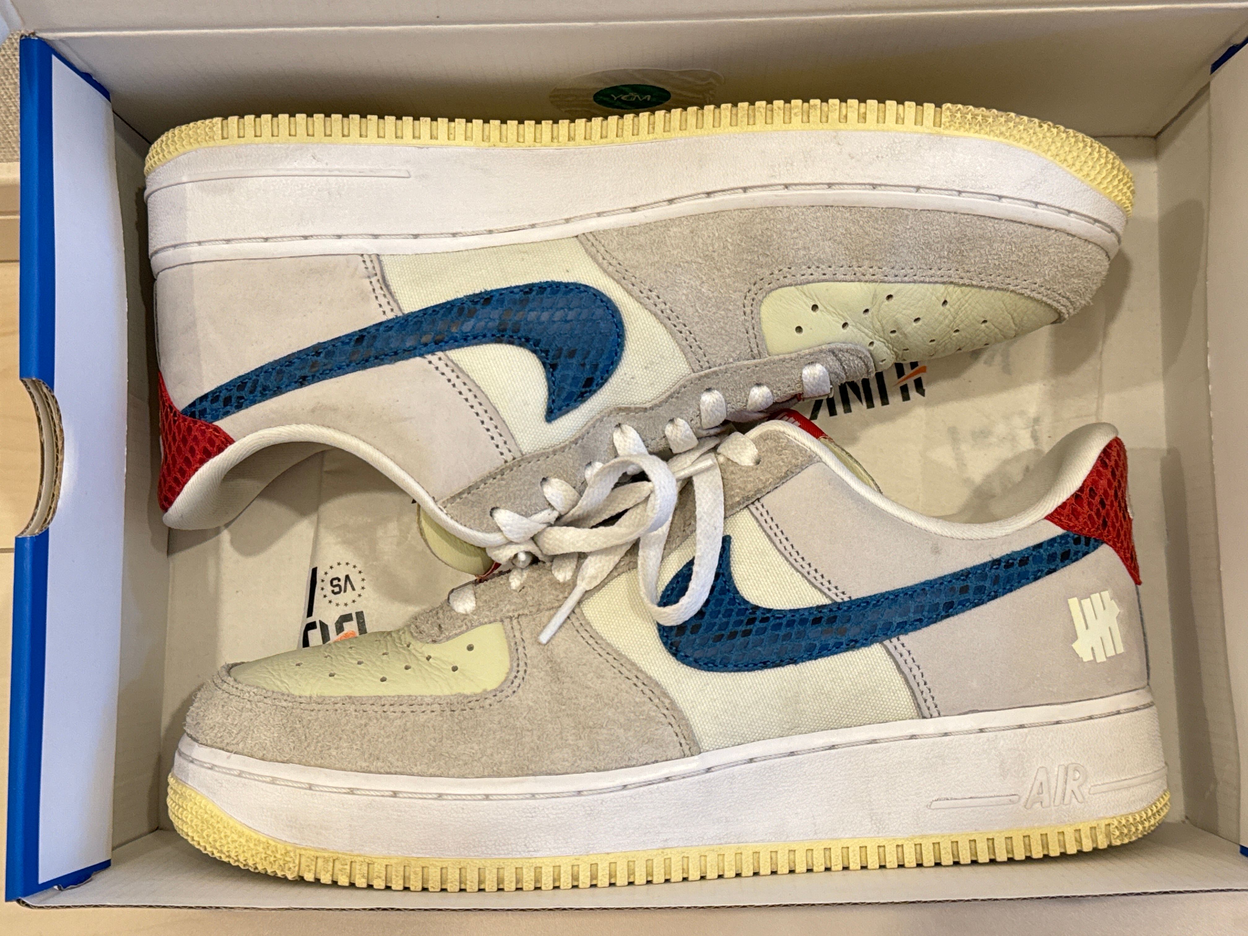 UNDEFEATED × Nike Air Force 1 Low "White"