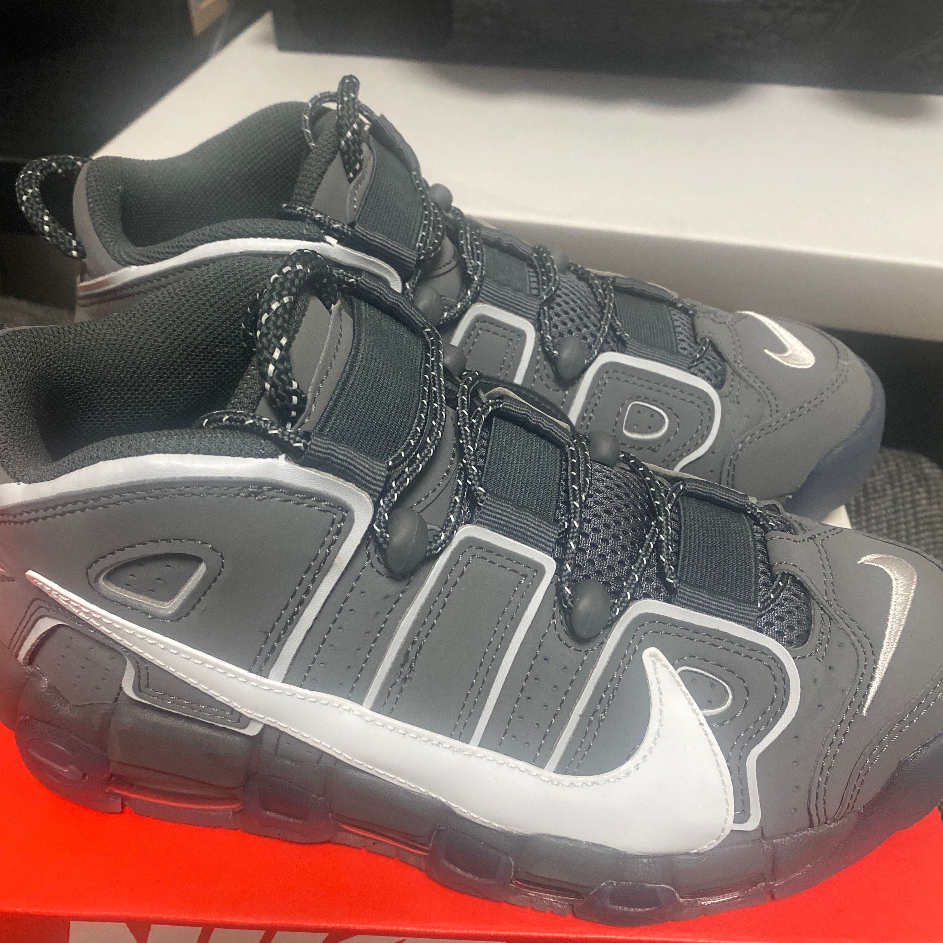 Nike Air More Uptempo Copy Paste "Iron Grey/White/Smoke Grey/Anthracite"