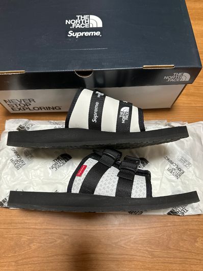 The North Face × Supreme Trekking Sandal "White/Black"
