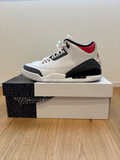 Nike Air Jordan 3 SE "Fire Red Denim" (2020)