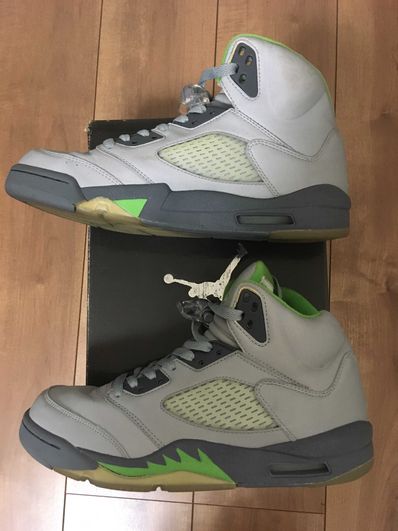 NIKE AIR JORDAN 5 RETRO GREEN BEAN
