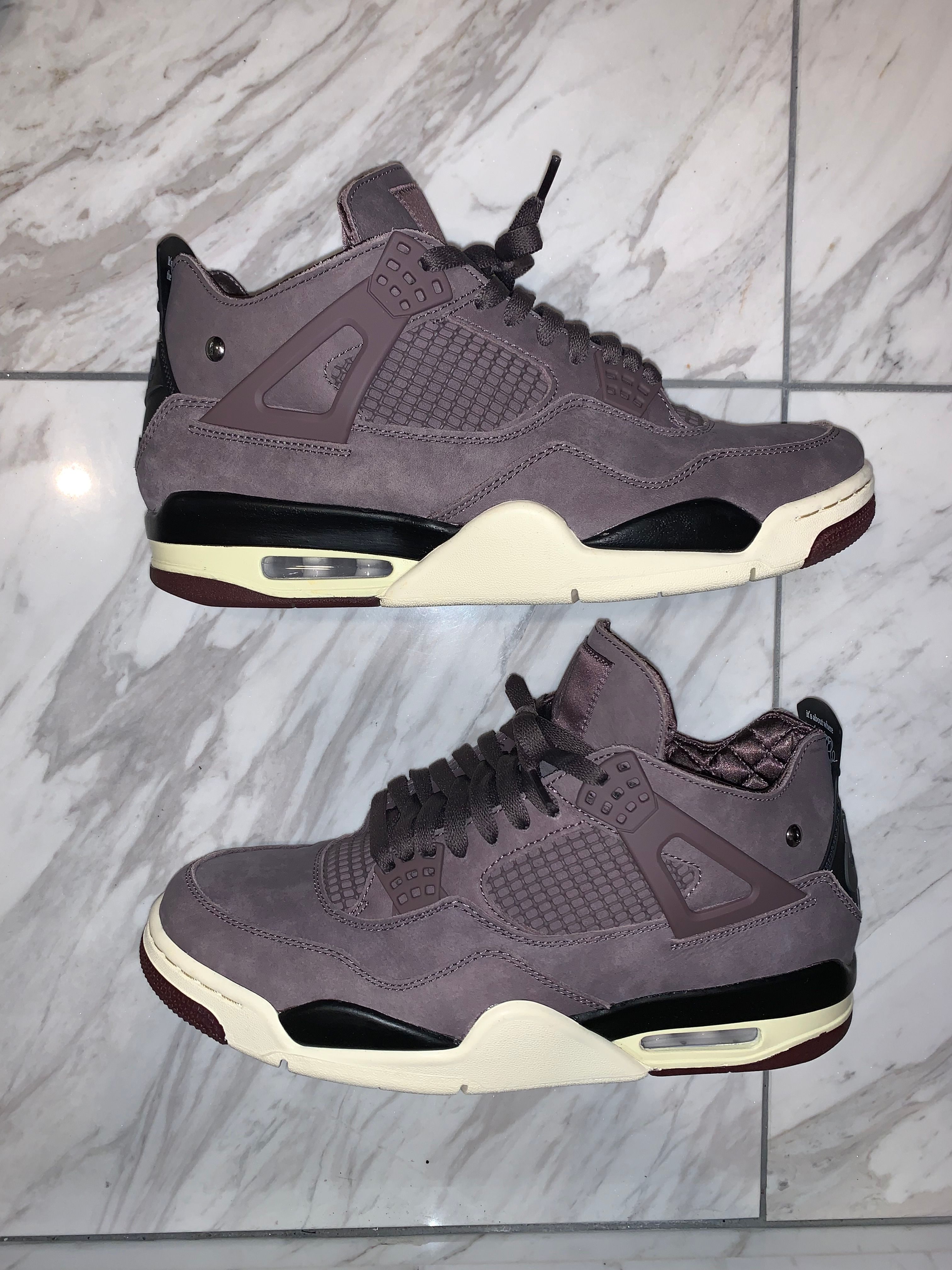 A Ma Maniere × Nike Air Jordan 4 "Violet Ore"