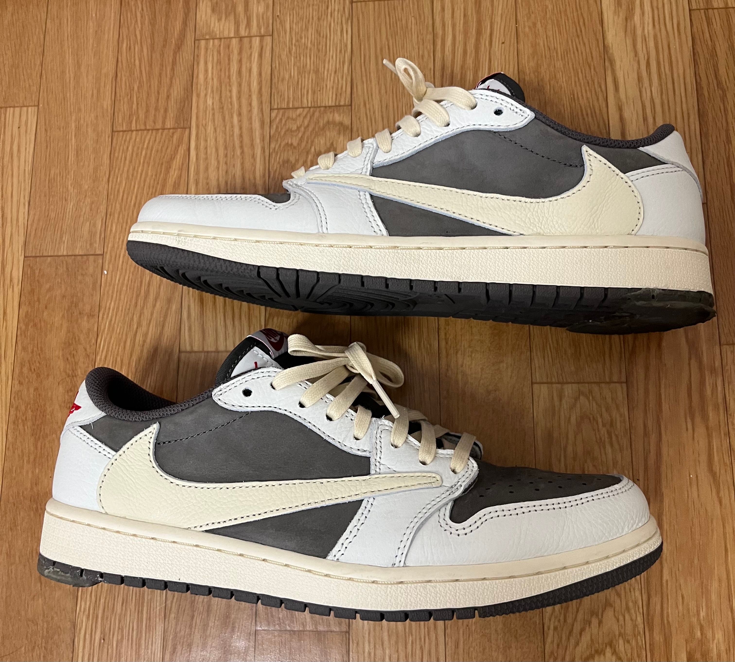 Travis Scott × Nike Air Jordan 1 Low OG SP "Reverse Mocha/Sail and Ridgerock"
