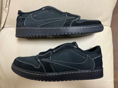 Travis Scott × Nike Air Jordan 1 Low OG SP "Black Phantom"