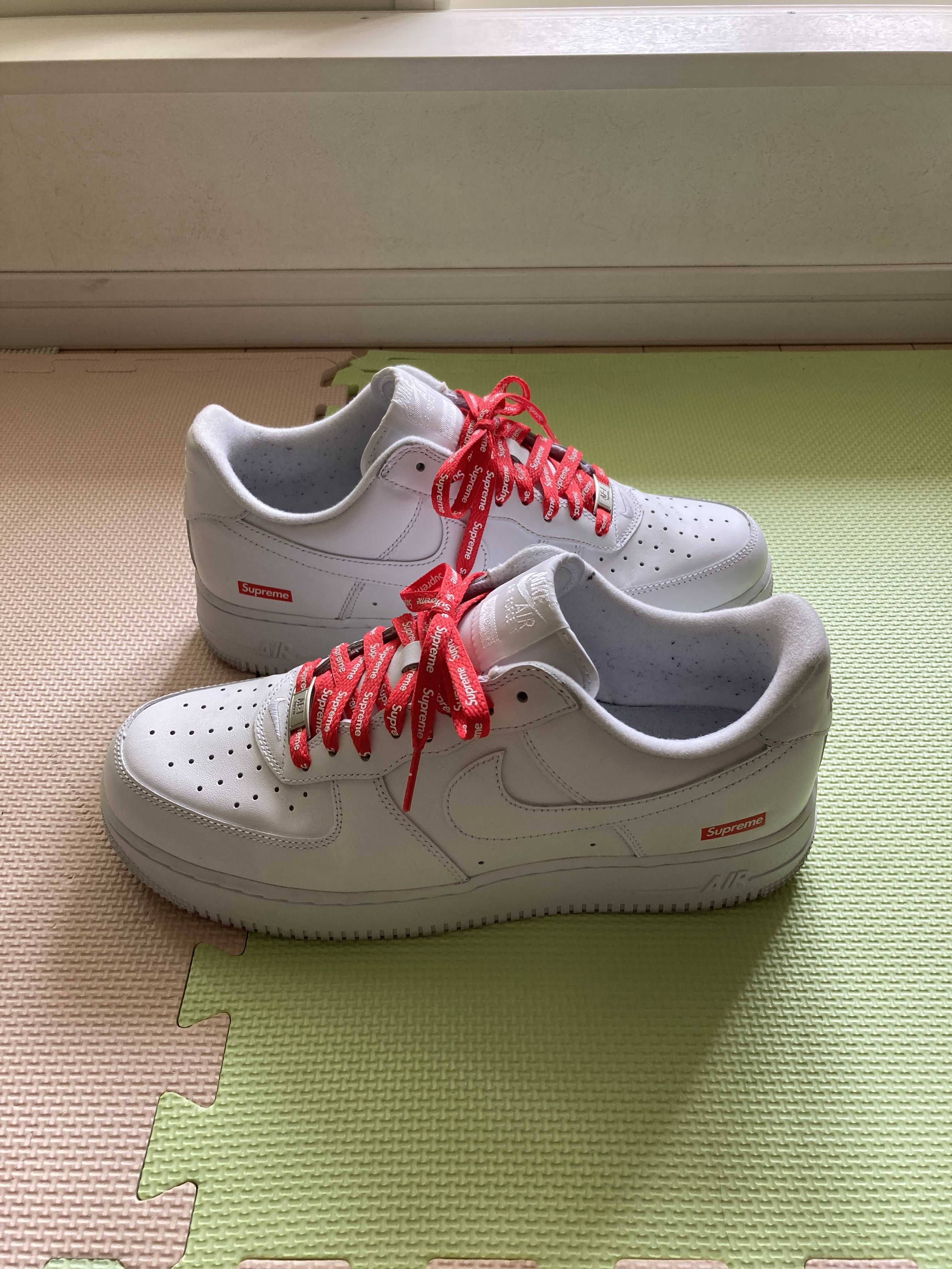 Supreme × Nike Air Force 1 Low "White"