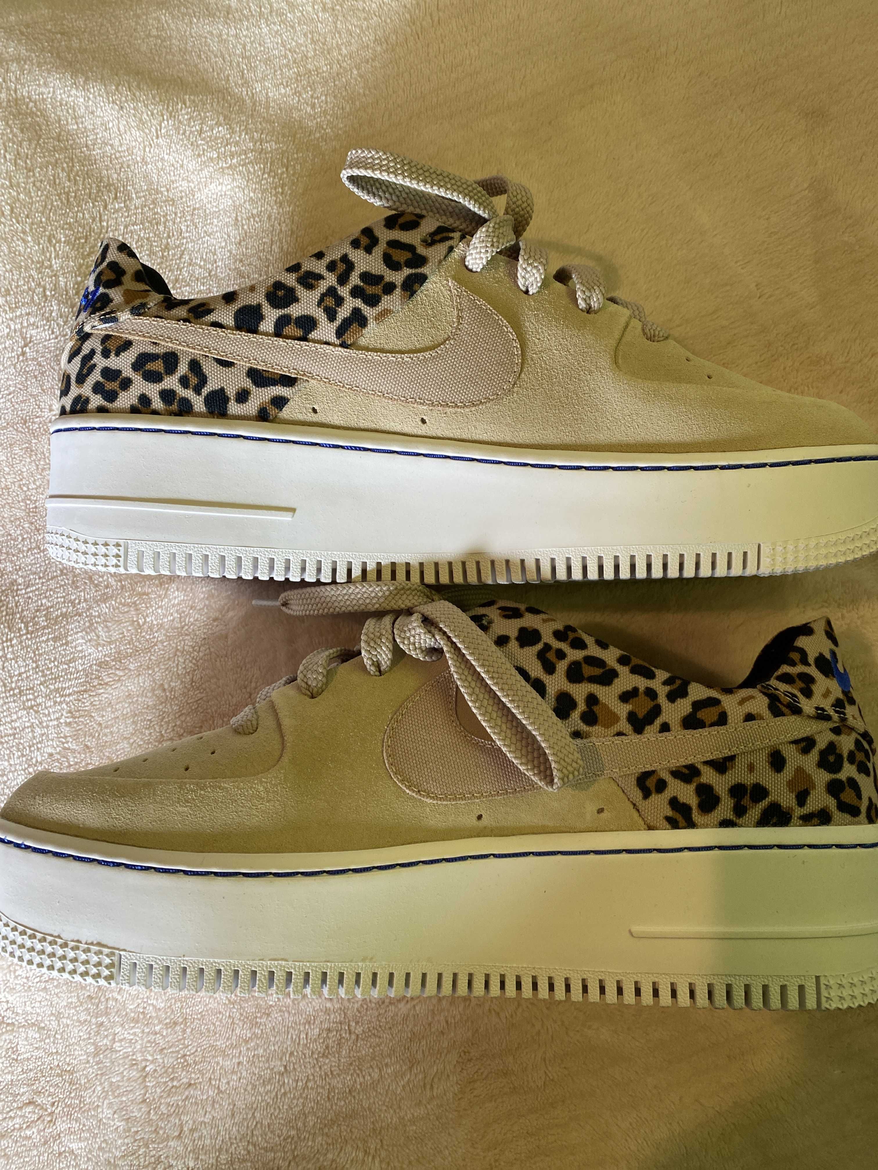 Nike Women's Air Force 1 Sage Low "Leopard"