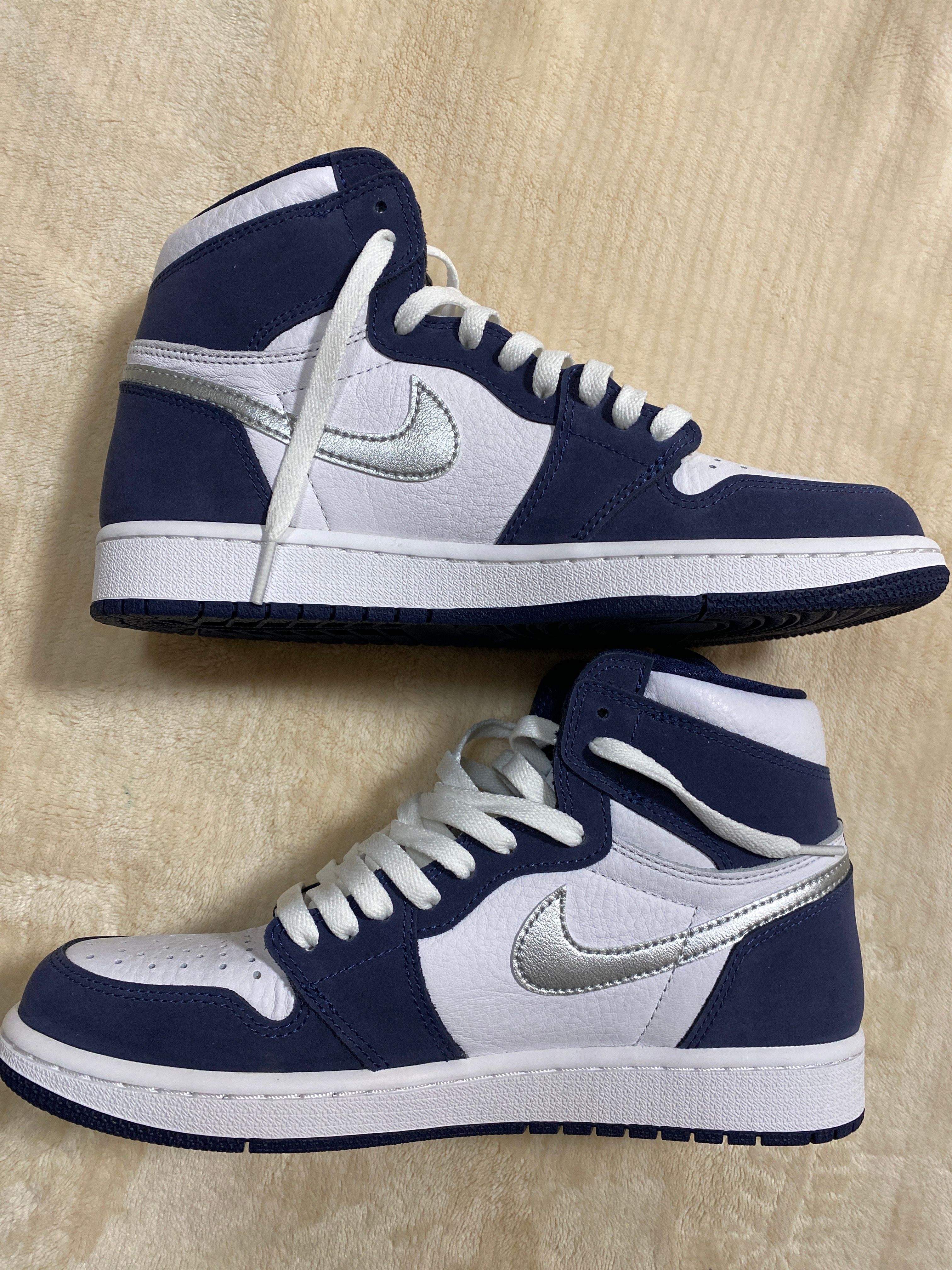 Nike Air Jordan 1 High OG CO.JP "White/Midnight Navy" (2020)(ブリーフケースなし)