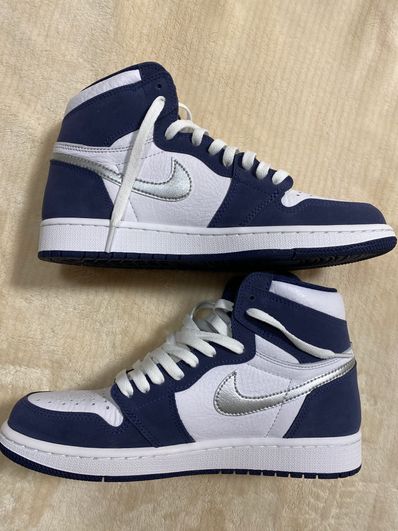 Nike Air Jordan 1 High OG CO.JP "White/Midnight Navy" (2020)(ブリーフケースなし)
