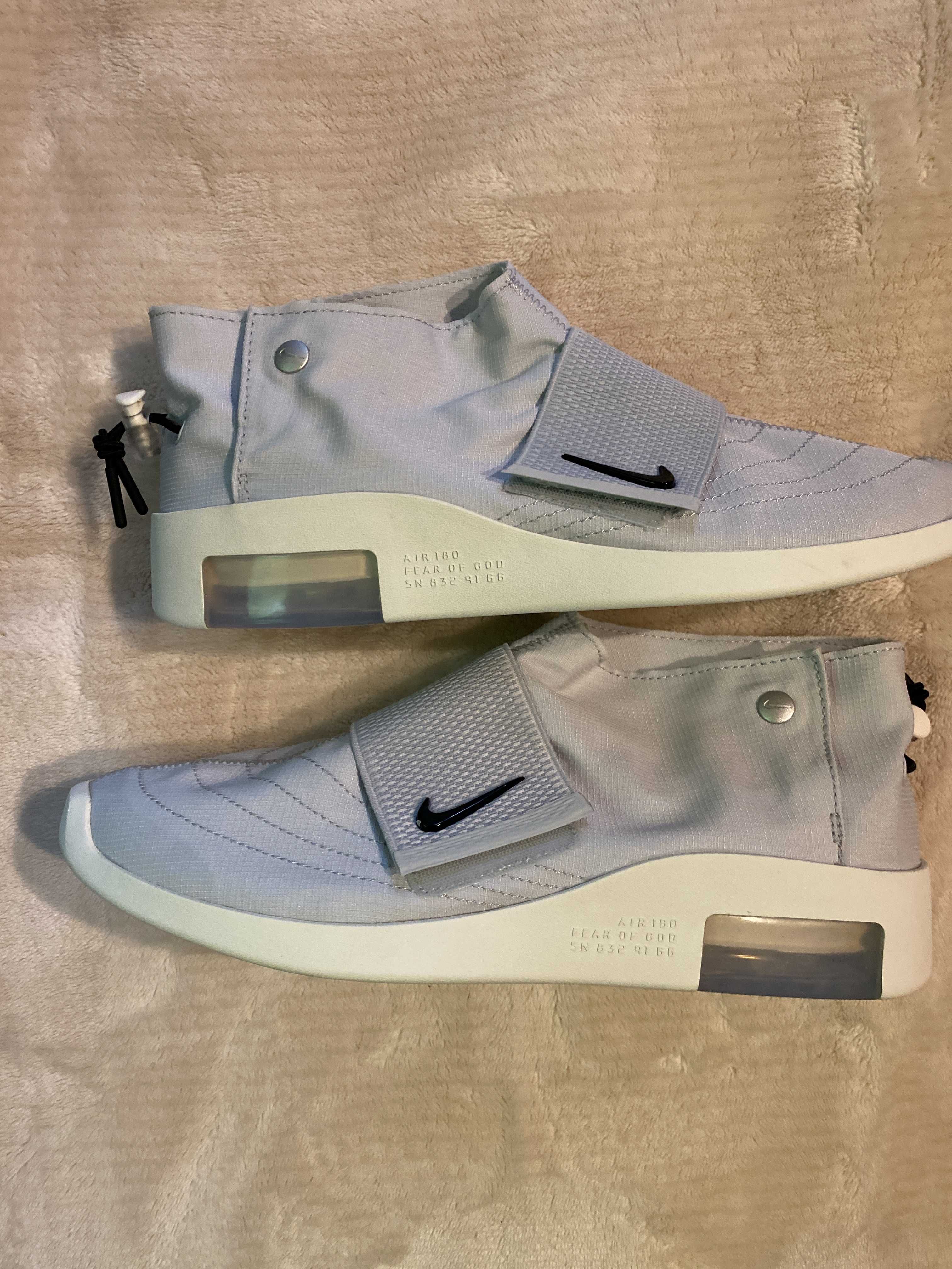 Fear Of God × Nike Air Moccasin "Pure Platinum"