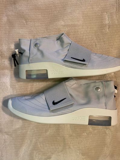 Fear Of God × Nike Air Moccasin "Pure Platinum"
