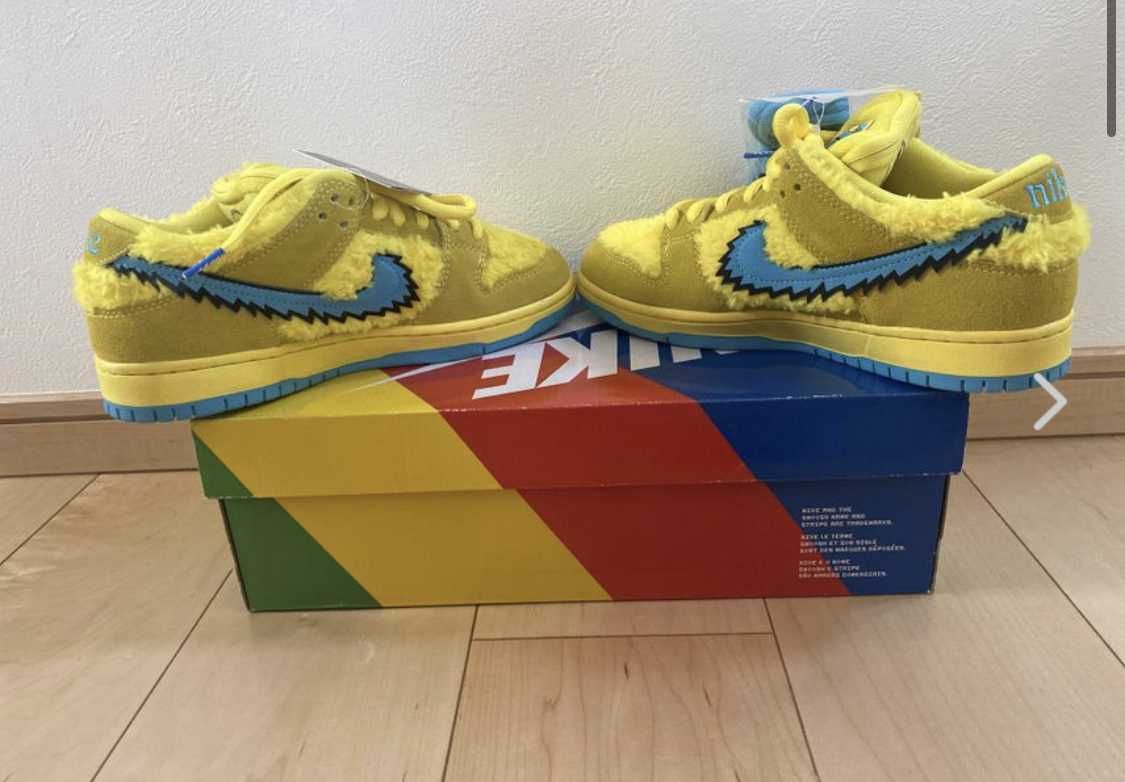 Grateful Dead × Nike SB Dunk Low "Yellow Bear"