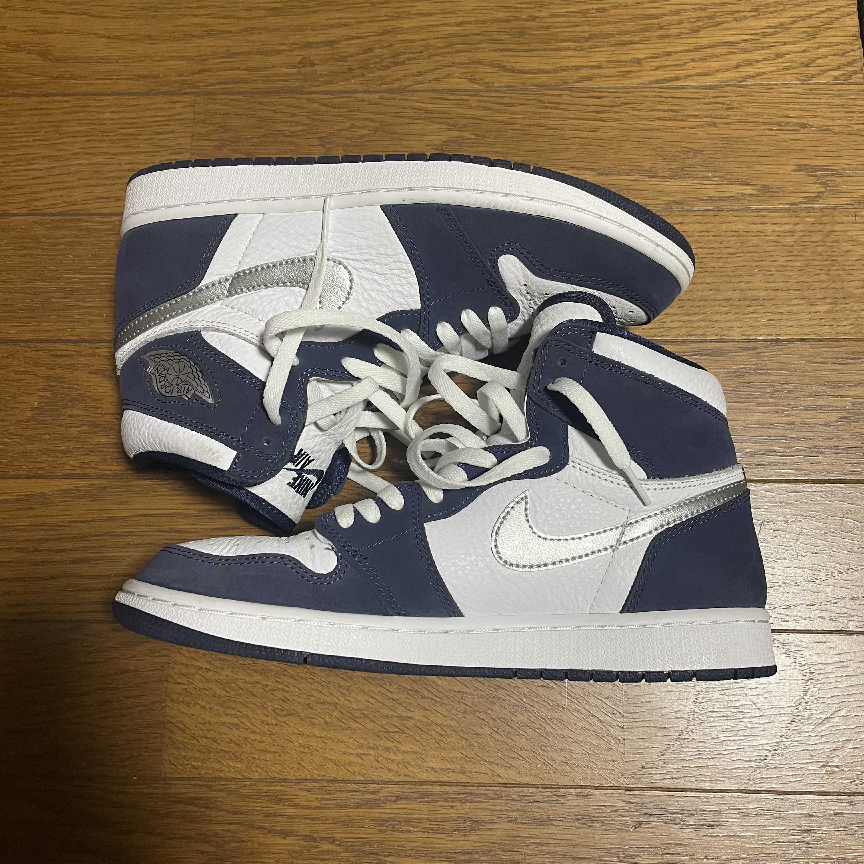 Nike Air Jordan 1 High OG CO.JP "White/Midnight Navy" (2020)(ブリーフケースなし)