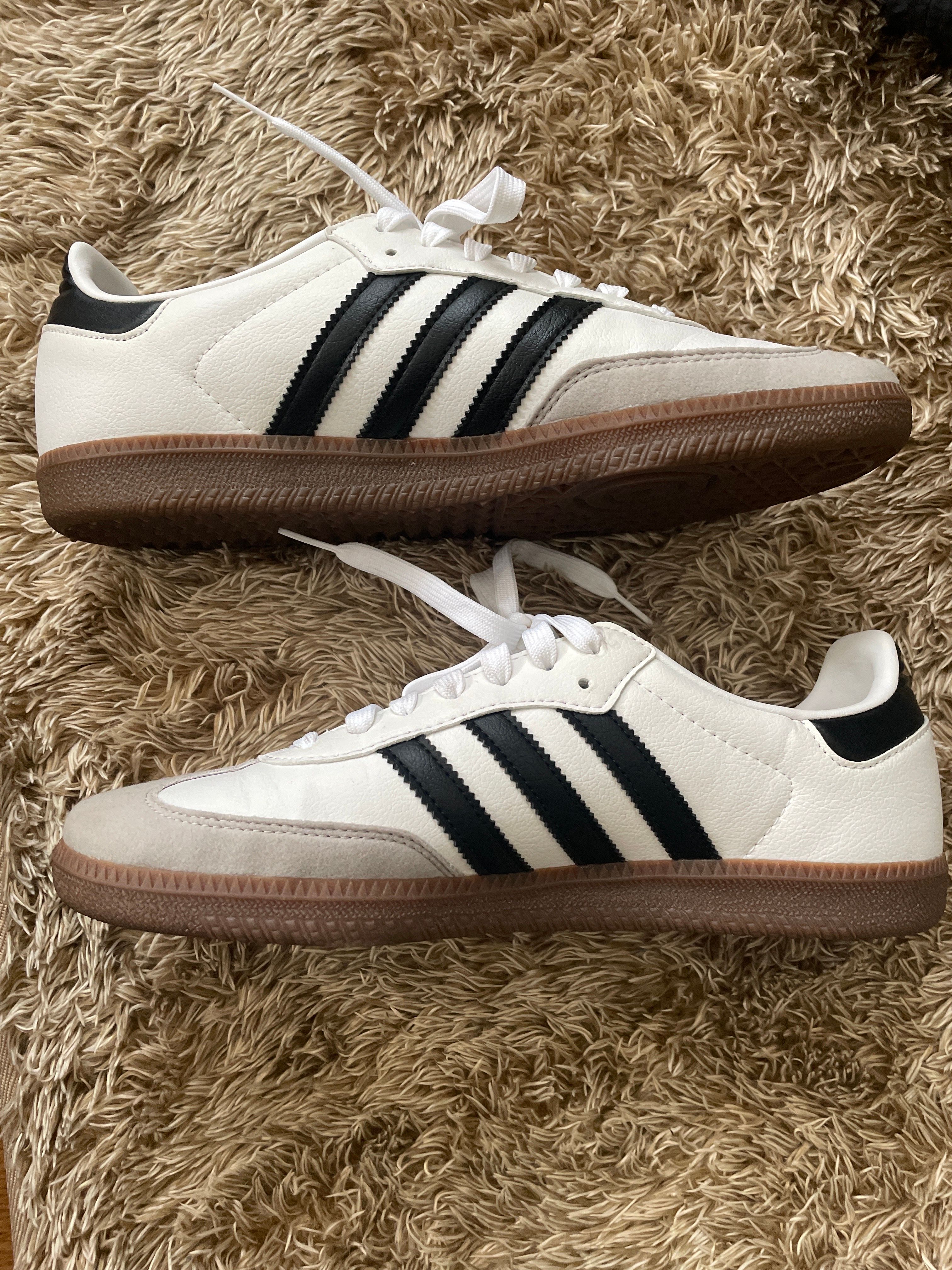 adidas Samba OG "Cloud White/Core Black/Clear Granite"