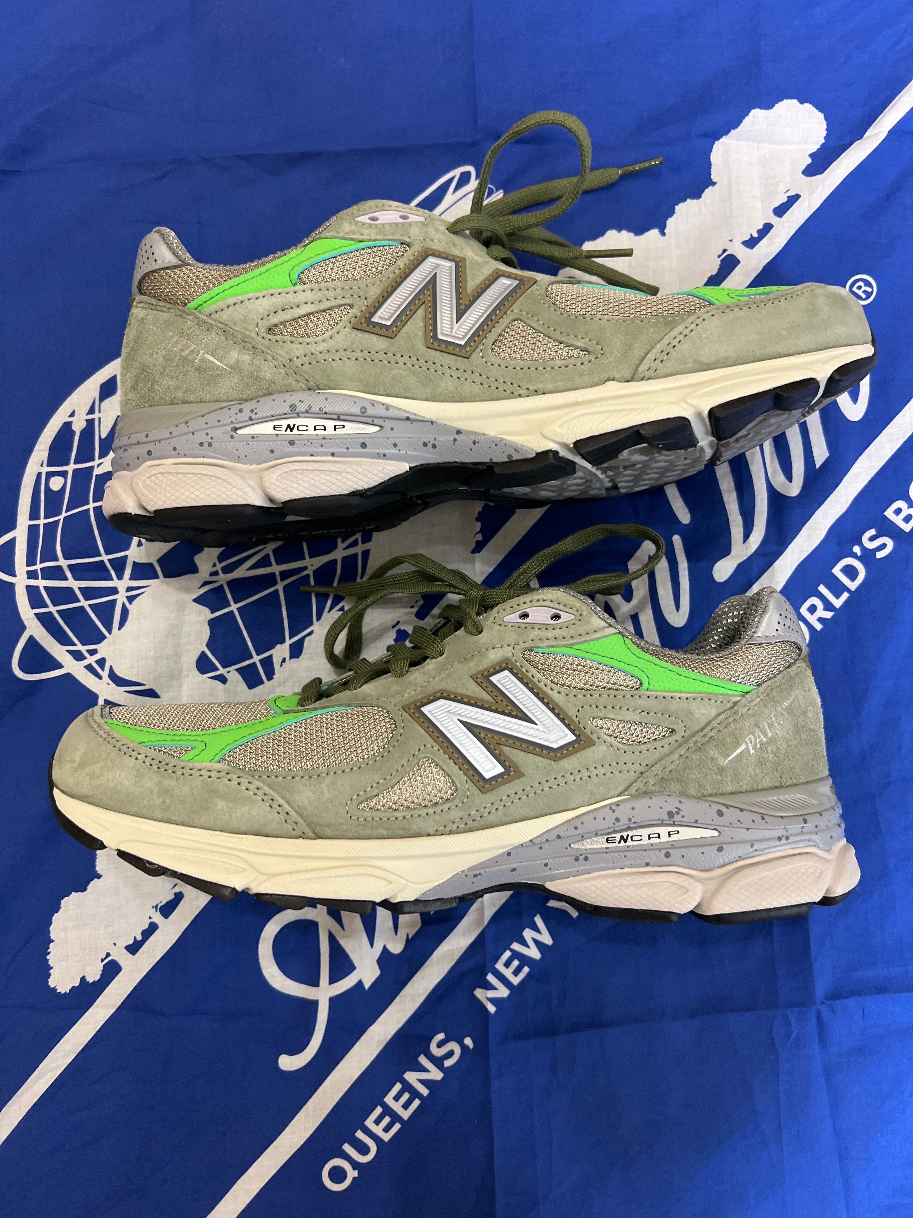 Patta × New Balance 990V3 Keep Your Family Close "Olive"